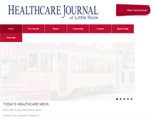 Tablet Screenshot of healthcarejournallr.com